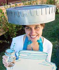 Mason Jar Halloween Costume Easy Diy Halloween Costume Idea For Women Diy Halloween Costumes Easy Halloween Mason Jars Handmade Halloween Costumes