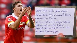 Max bennet kruse is a german professional footballer who plays as a forward for bundesliga club union berlin and the germany national team. Max Kruse In Fanbrief Beleidigt So Reagiert Der Union Star