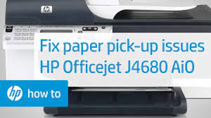 Here you can download for hp officejet 4315 all in one. Fixing Paper Pick Up Issues Hp Officejet J4680 All In One Printer Hp Youtube