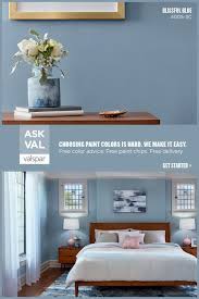 Most popular bedroom wall colors 2021. The Most Popular Colors In 2021 Are Taking Us Back To The Basics Like This Blissful Blue I Bedroom Wall Colors Living Room Wall Color Blue Paint Living Room