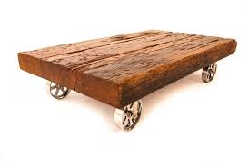 The perfect touch for a steel and reclaimed wood coffee table. Zenporium On Twitter Nuparc Caster Coffee Table Rustic Beauty Of Salvaged Railway Sleepers Polished Casters Last Day On Sale 938 Http T Co 5a0dnrnrbp