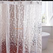 Amazon Com Wimaha 15 Gauge Heavy Duty Waterproof Bath Curtain Mildew Free 100 Eva 3d Effect Shower Shower Curtain Plastic Shower Curtain White Shower Curtain