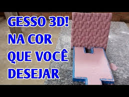Leukoplast | leucoplasto branco cor gesso 2. Como Fazer Placa De Gesso 3d Colorido Youtube