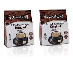 Made with coffee beans from africa and asia. Amazon Com 2 Packs Chek Hup 3 In 1 Ipoh White Coffee Original Imported From Malaysia 2x12 Sachets Grocery Gourmet Food
