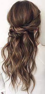 Wedding Hairstyle Inspiration Modwedding In 2020 Half Updo Hairstyles Wedding Hairstyles Thin Hair Prom Hairstyles For Long Hair