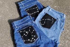 Pics are amazing and specially the color combination is looking great. 16 Best Painted Jean Pockets The Funky Stitch
