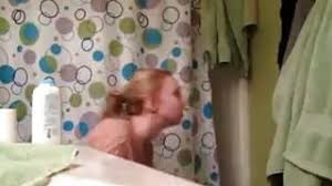 Dutch beauty caught on hidden cam in the shower. Blonde Cutie Takes A Shower Hot Video