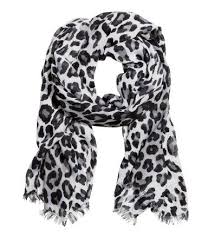 Black And White Leopard Print Snow Leopard Print Scarf 12 95 Leopard Print Scarf Printed Scarves Outfit Leopard Print Scarf Outfit