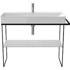 125 mm beckenmaß 245x335 mm unterschrank bodenstehend Duravit Durasquare Metallkonsole 0031031000 Bodenstehend Zu Waschtisch 235310 Chrom