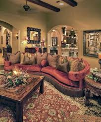 Interior Design Furnishings For Old World Style Living Room In Hill Country Custom Home Living Room Furnishings Texas Home Decor Tuscany Decor