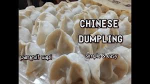 Kata cap dalam bahasa cina… Cara Membuat Chinese Dumplings Sue Ciao æ°´é¥º Dumplings Sapi Youtube