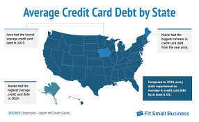 Credit card balances down by an average 14%. Average Credit Card Debt Statistics In The Us