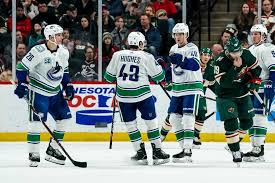 Elias pettersson has been wowing canucks fans all season. The Minnesota Wild Could Have Beaten The Vancouver Canucks In Their First Regular Season Meeting Zone Coverage