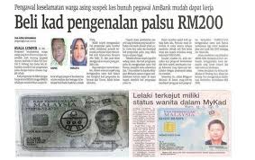 Tekan butang 'semakan status semakan atas talian' sila masukkan no.kad pengenalan dan klik butang semak. Vat 69 Perjuangan Semalam Menjejak Mykad Palsu Tragedi Pembunuhan Pegawai Ambank Norazita Abu Talib 37 Membuka Mata Ramai Pihak Terhadap Penggunaan Mykad Palsu Oleh Warga Asing Dalam Usaha Mendapatkan Kerja