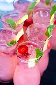 Vodka Strawberry Lemonade Sparkler By Autumn Bon Appetit Idee Recette Recette