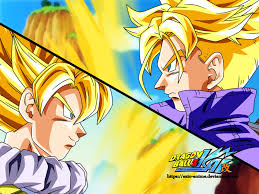 Voiced by sean schemmel, the long running voice of goku, the transformation sequence was a highlight of his tenure as the saiyan warrior. Goku And Trunks Anime Goku Vs Frieza Goku