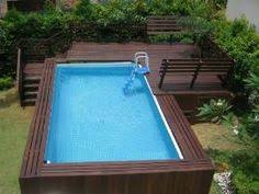 Intex Pools With Decks Malaysia Above Ground Pool Swim Pool Pool And Leisure Intex Pool Rectangle Pool Rectangular Pool Rectangle Above Ground Pool