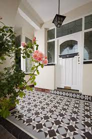 The Lambeth Pattern Victorian Floor Tiles By Original Style Uk Porch Tile Porch Flooring Porch Interior
