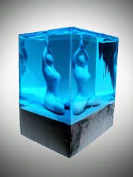 Yoga Pose Resin Sculpture Resin Artwork Resin Art Resin Crafts