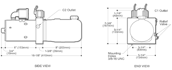 Search specifications for air/hydraulic pumps (continued). Mte Double Acting Hydraulic Unit