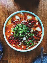 Make sure the running oil touches the entire pepper surface until the pepper is completely covered in the oil. Fish Filets In Hot Chili Oil Spicy