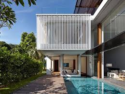 Sophisticated Sentosa Cove Singapore Holiday Retreat For A Family Living By The Sea 10 Stunning Homes Architect Design Modern Family House Architect