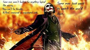 Some Men Just Want To Watch The World Burn Joker Hd Wallpaper Joker Wallpapers Joker Images