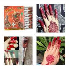 Ketepatan ukuran sarung tangan menuntut ukuran lingkar ataupun. Hot Henna Golecha Inai Tangan Ukir Shopee Malaysia