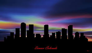 Maybe you would like to learn more about one of these? Denver Colorado Skyline Sunset Digital Art By Gregory Murray