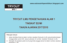 Check spelling or type a new query. Soal Ipa Usbn Sd Mi 2018 Dan Kunci Jawaban Wahana Info Pendidikan
