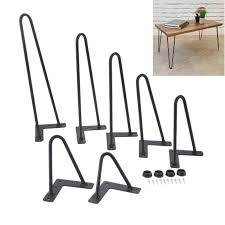 Enjoy free shipping on most stuff, even big stuff. 4pcs Black Iron Table Desk Legs 2 Rod Solid Coffee Table Leg For Diy Handcrafts Furniture Home Office Desk Home Accessories 12inch Table Hairpin Leg Furniture Hardware Ecog Furniture Legs