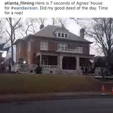 Wandavision Currently Filming Halloween Episode At Spoilers House Via Atlanta Filming On Ig Marvelstudios