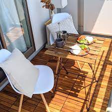 Balcony Make Over With Ikea Runnen Ikea Outdoor Flooring Ikea Deck Tiles Ikea Flooring