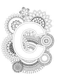 Latin letters in all variations in our collection of coloring pages. Mindfulness Coloring Page Alphabet In 2020 Coloring Pages Coloring Letters Printable Adult Coloring Pages