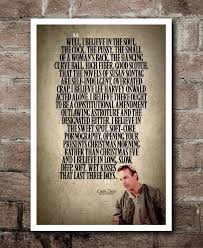 'for ages, the bull has been harassed and playfully teased to death in the frame of institutionalize. Bull Durham Crash Davis I Believe Quote Poster Etsy