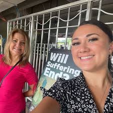 First time doing cart witnessing down here in Atlanta, Georgia! What a  wonderful day spent in the ministry with great friends 💜 📖 #BestLifeEver  #JW