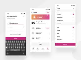 Movie Ticket Booking App Profile Signup Filter Booking App Movie App Movie Tickets