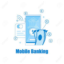 Here is a breakdown of each. Mobile Banking Mobile Bank On Display And Money Make Online Payment By Credit Card Different Currencies Through Single Program On Smartphone Use Around World Is Convenient Vector Illustration Royalty Free Cliparts Vectors