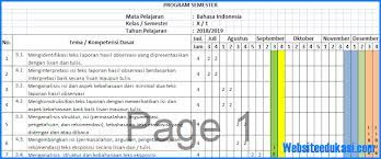 .kurikulum 2013 kelas 7,8,9 untuk semester 1 dan semester 2. Prota Promes Bahasa Indonesia Kelas 10 K13 Revisi 2018 Soal Terbaru