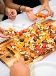 Recette De Ricardo De Pizza Antipasti Pizza Food Yummy Food
