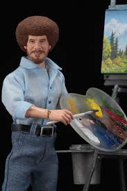 From the start of his iconic show the joy of painting up until now, he has been able to influence pop culture as very few. Bob Ross Retro Actionfigur The Joy Of Painting 20 Cm Sci Fi Corner