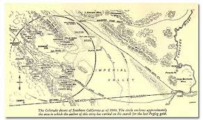 This is a picture of where deposits have been found in the past, or that are currently. Letter From The Man Who Found Pegleg S Black Gold Desertusa