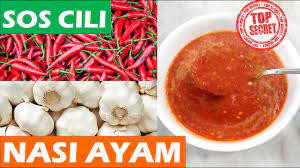 Sementara ayam masak, asingkan air rebusan tadi untuk penyediaan nasi, sos kicap dan sos cili. Resepi Sos Cili Nasi Ayam Youtube