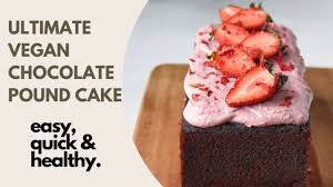 Jan 21, 2020 · easy pound cake with powdered sugar glaze — finally a homemade pound cake that isn't dry!! Best Vegan Dark Chocolate Pound Cake Wholegrain Refined Sugar Free Delia V Life Youtube