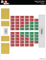 club regent casino concert seating chart slots and poker