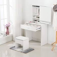 À coté d'alice le monde en marche à ses pieds, et voici où nous allons très vite, comme prévu. Simple Coiffeuse Multifonctionnelle Avec Grand Miroir Coulissant Et Rangement De Tabouret En Cuir Cdiscount Maison