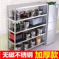 Maybe you would like to learn more about one of these? 100 Stainless Steel Kitchen Shelf Landing Five Layer Oven Racks Storage Multilayer Pot Rack Storage Rack Microwave Shopee Malaysia