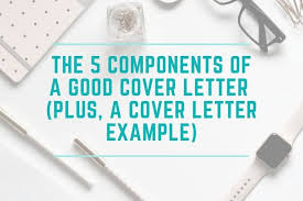 My client's cover letter example. 5 Components Of A Cover Letter With A Cover Letter Example Christy Noel