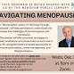 Navigating Menopause event image