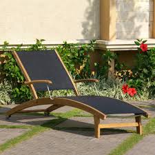 Rivera Teak Sling Lounge Chair Outdoor Chaise Lounges Outdoor Furniture Outd Lounge Chair Outdoor Teak Chaise Lounge Patio Furniture Replacement Cushions